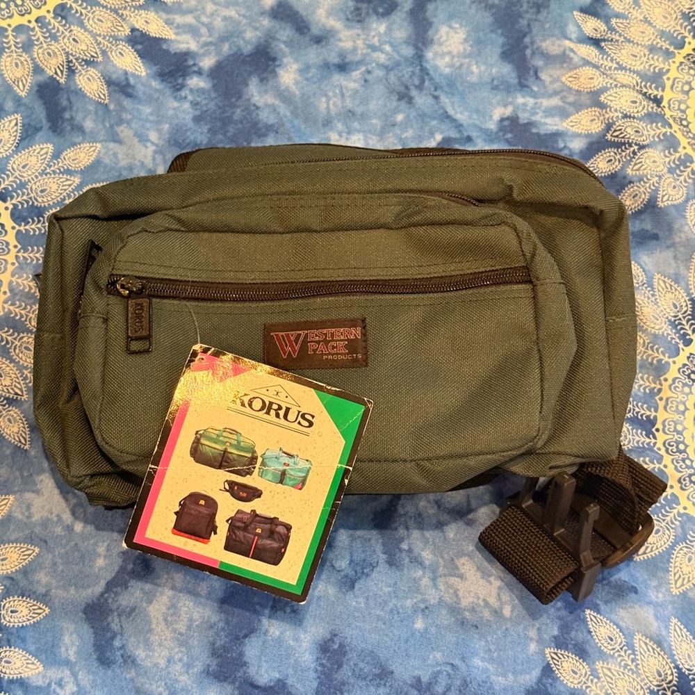 Green Men's Bag